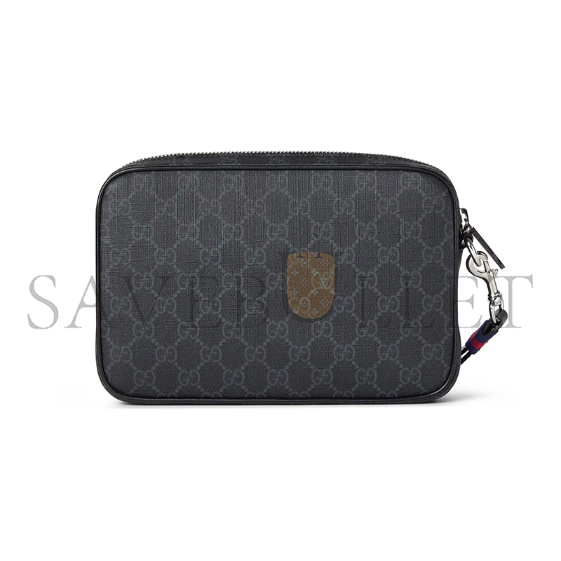 GUCCI GG BLACK SMALL POUCH 792096 (23*16*5cm)